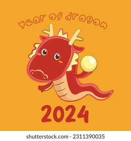 Year of Cute Dragon 2024