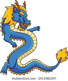 Clipart del Dragon Standing Dragon 