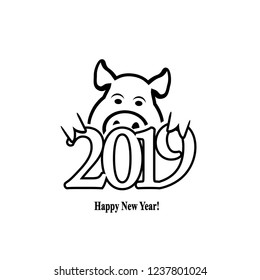 Year of the Earth Pig 2019 on the Chinese Calendar