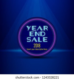 Year End Sale Vector