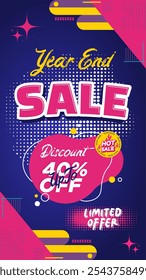 Year End Special Sale Template, Editable Sale Promotion Template