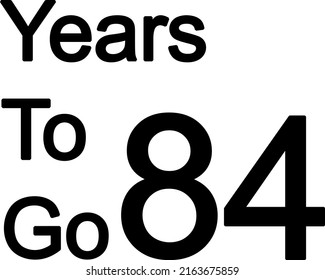 Year to go illustration vector on white background with amazing font