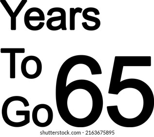 Year to go illustration vector on white background with amazing font