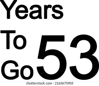 Year to go illustration vector on white background with amazing font