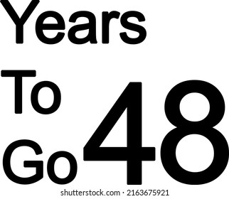 Year to go illustration vector on white background with amazing font