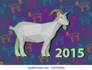 Year of the Goat. New Year 2015