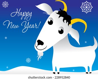 Year of the Goat. New Year 2015