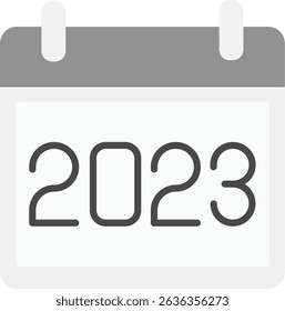 Year Icon Symbol Art Sign