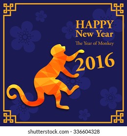 The year of monkey design for Chinese New Year celebration