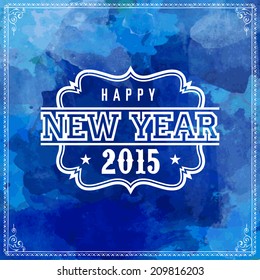 year new 2015 logo typographic element navidad happy sales celebration blue sale background christmas 2015 postcard with manuscript and typographic elements year new 2015 logo typographic element navi