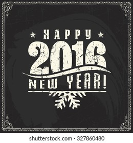 year new happy 2016 logo vintage background vector text chalkboard vector christmas chalkboard background with calligraphic logo 2016 new year card year new happy 2016 logo vintage background vector t