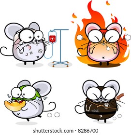 Year of the Rat Cartoon Emoticon Series - Miscellaneous