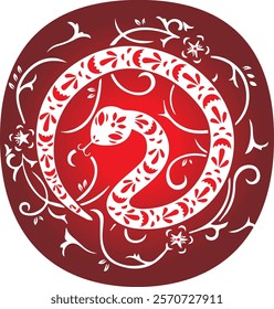 The Year of the Snake in China symbolizes wisdom, intuition, and grace. Traditionally, it is associated with good fortune and intelligence, encouraging strategic thinking and adaptability.