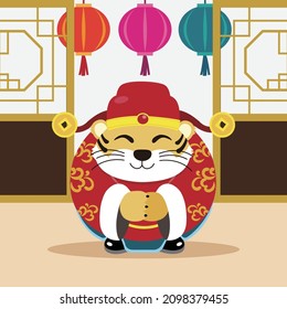 año del tigre, personaje de Dios de la riqueza