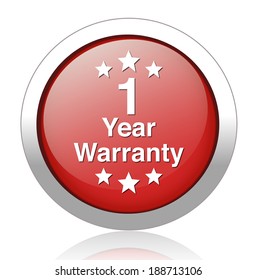 year warranty button