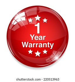 year warranty button