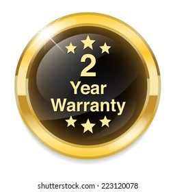 year warranty button