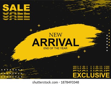 year-end latest offer promotion banner background template