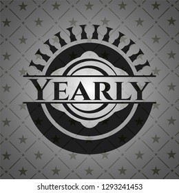 Yearly dark emblem