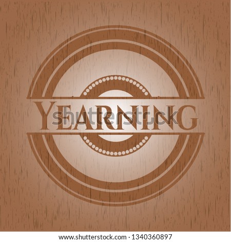 Yearning wood signboards