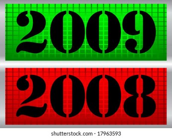 years 2008 and 2009