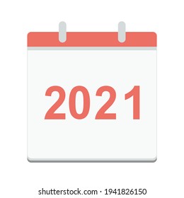 Years 2024 colorful calendars set, isolated on white. Vector templates.