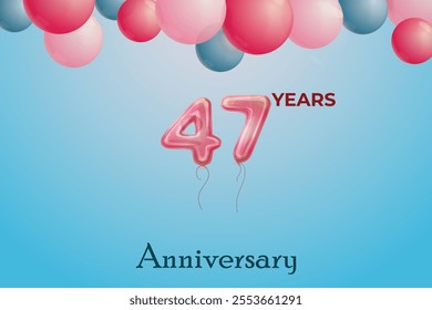 years Anniversary celebration Design, Vector illustration design.