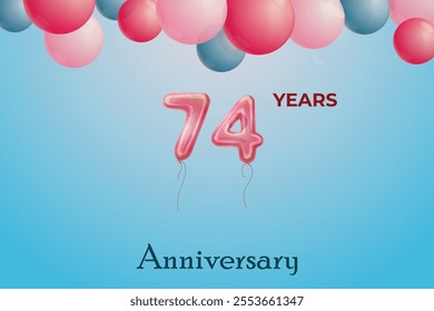 years Anniversary celebration Design, Vector illustration design.