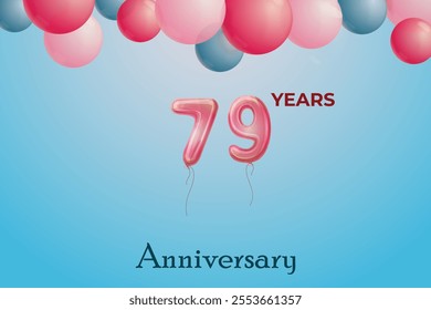years Anniversary celebration Design, Vector illustration design.