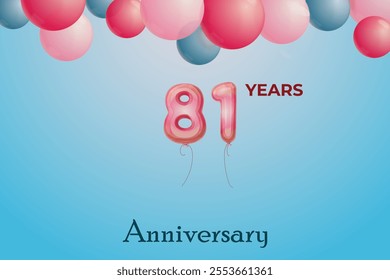 years Anniversary celebration Design, Vector illustration design.