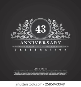years anniversary celebration vector template design illustration