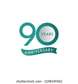 years anniversary design template. Vector illustration