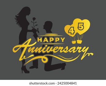 years anniversary logo template. Vector and  ring logo blue ribbon. 15 years anniversary celebrations logo  of anniversary logo flat silver color on dark blue  Years Anniversary 