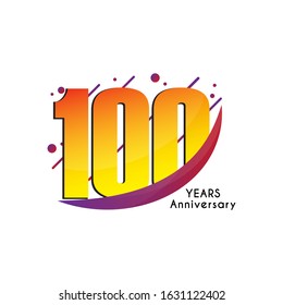 Years Anniversary Template Design. Vector Eps 10