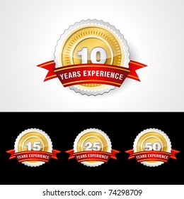 Years Experience Sticker