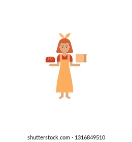 yeast, bakery color icon. Element of color bakery illustration. Premium quality graphic design icon. Signs and symbols collection icon for websites, web design, mobile app