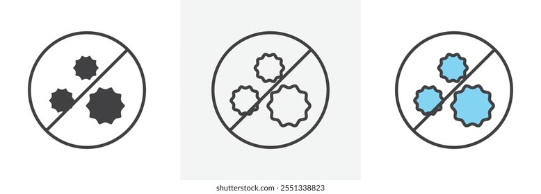 Paquete de iconos gratis de levadura. Ilustración vectorial. EPS10