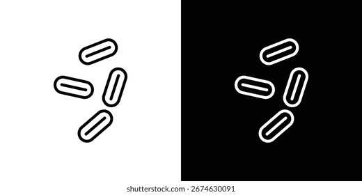 Iconos de levadura. Ilustraciones de símbolos de Vector.