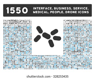 Yeast and other web interface, business tools, people poses, medical service vector icons. Style is flat symbols, bicolored, rounded angles, white background.