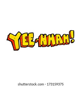 yee hah! cartoon
