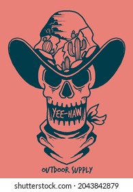 yeehaw wild west cowboy t shirt print