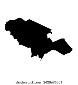 Yei River State map, administrative division of South Sudan. Vector illustration.