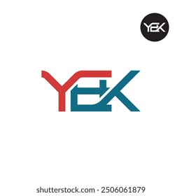 YEK Logo Letter Monogram Design