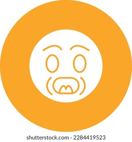 Yelling vector icon. Can be used for printing, mobile and web applications.
