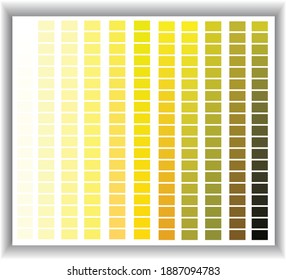 Yello color palette. Color trends