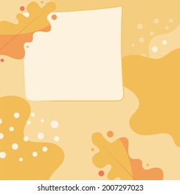 yellow abstract autumn background for decoration or records