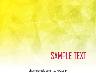 Yellow abstract background