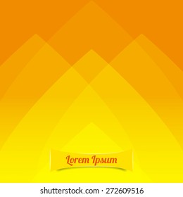 Yellow abstract background