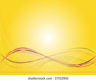 Yellow abstract background