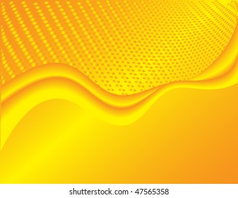 Yellow abstract background